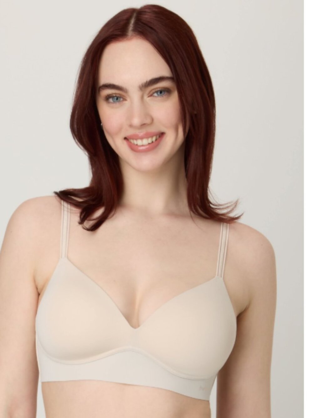 Maidenform Women's Wireless Bra Beige Size L 12676